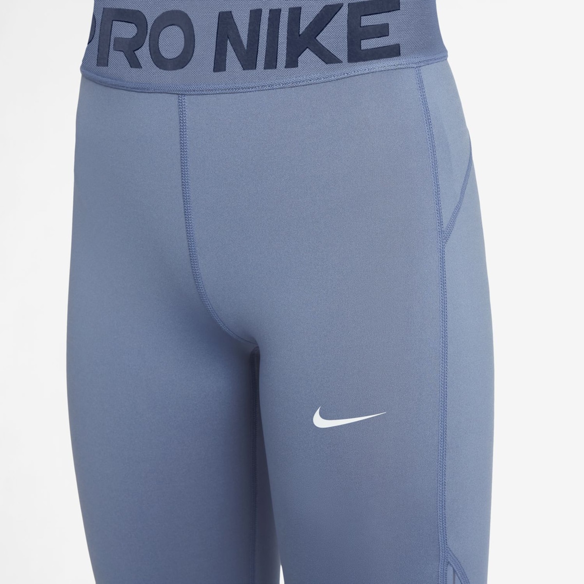 Calças de malha de menina Pro Nike Azul-6