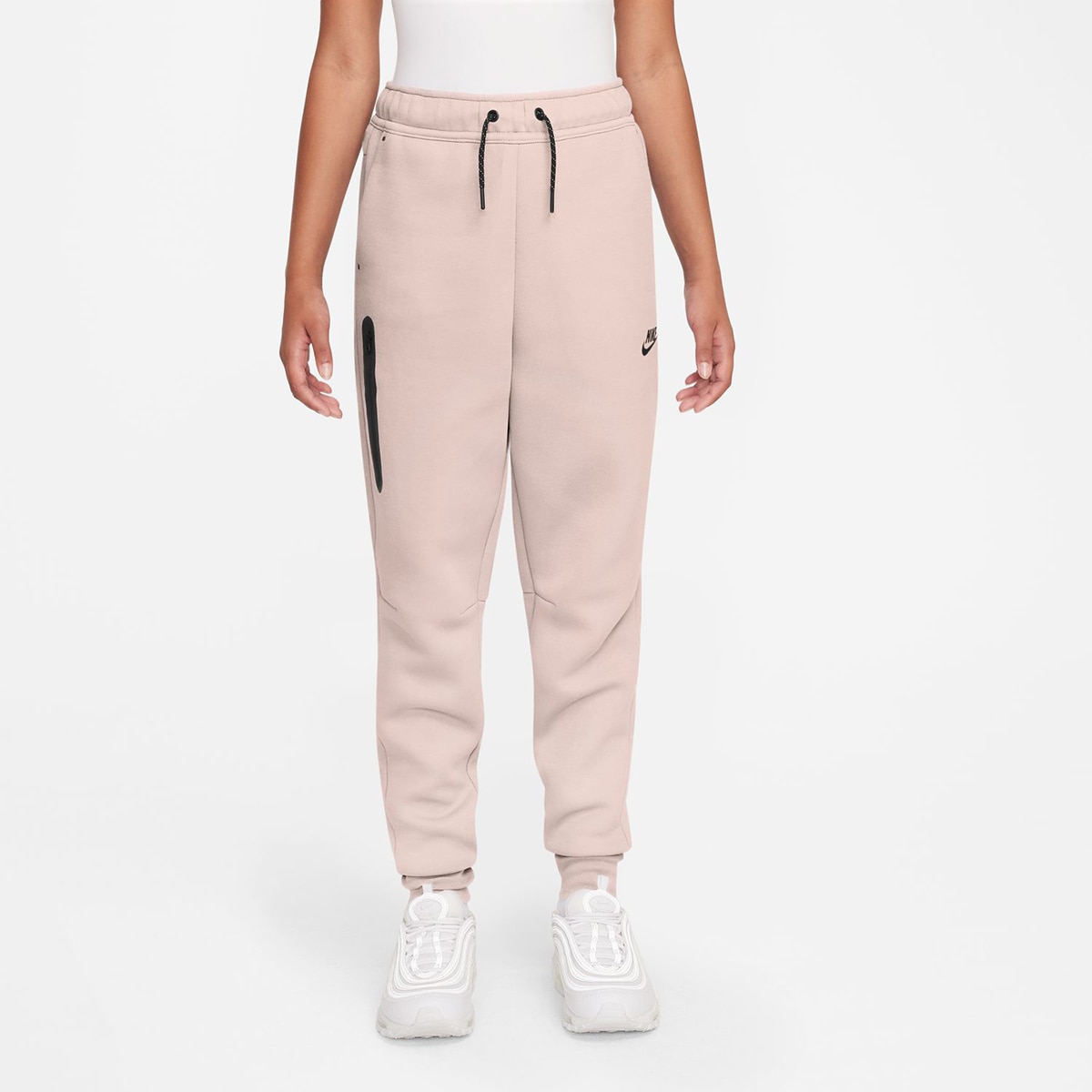 Calças de menina Sportswear Tech Fleece Nike Rosa-1