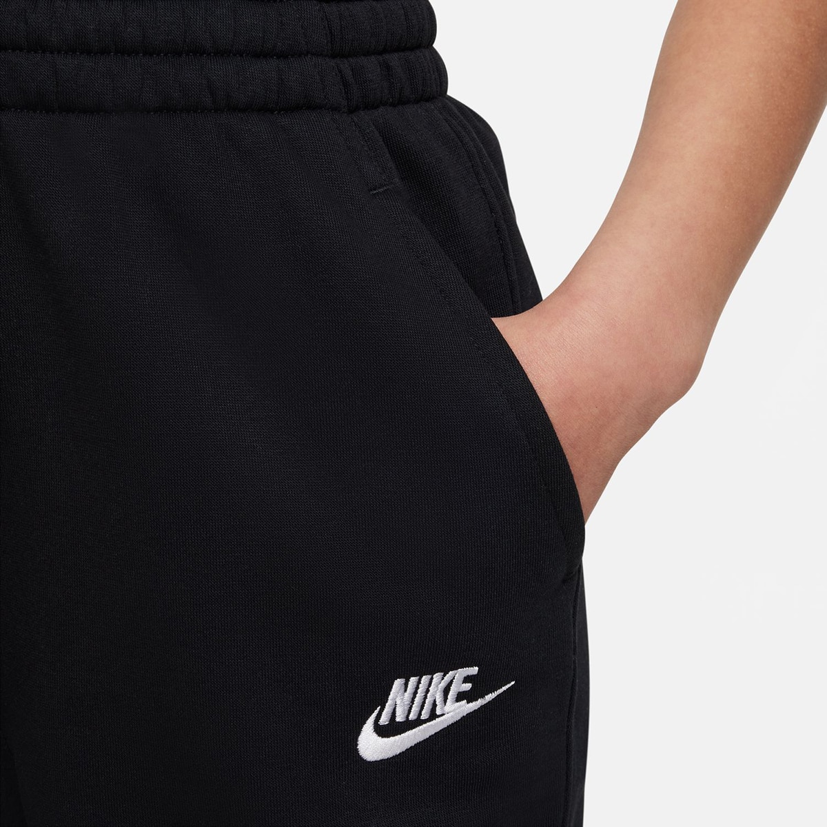 Calças de menina Sportswear Club Fleece Nike Preto-5