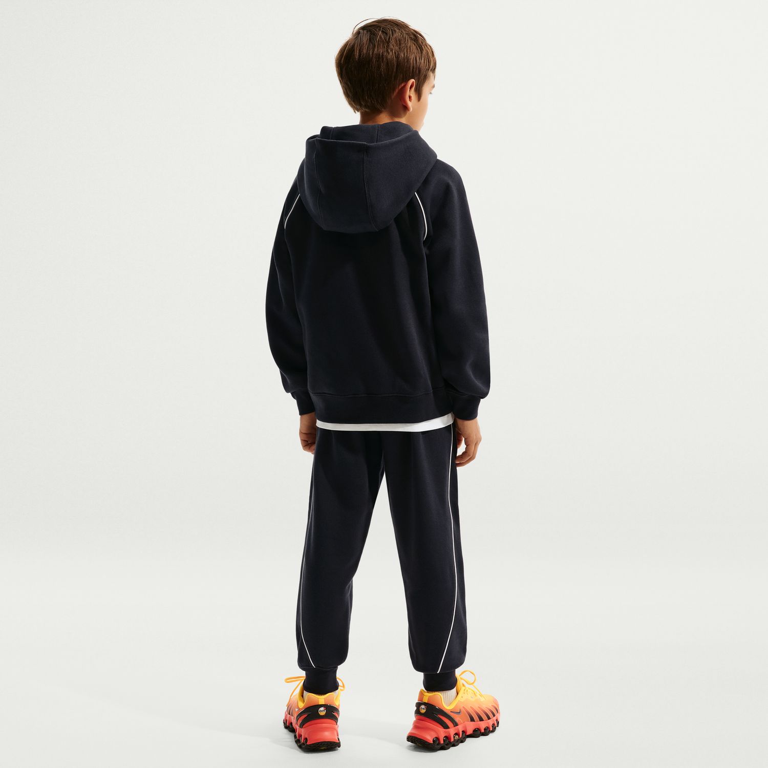 Calças de Criança Air Fleece Jogger Preto-2