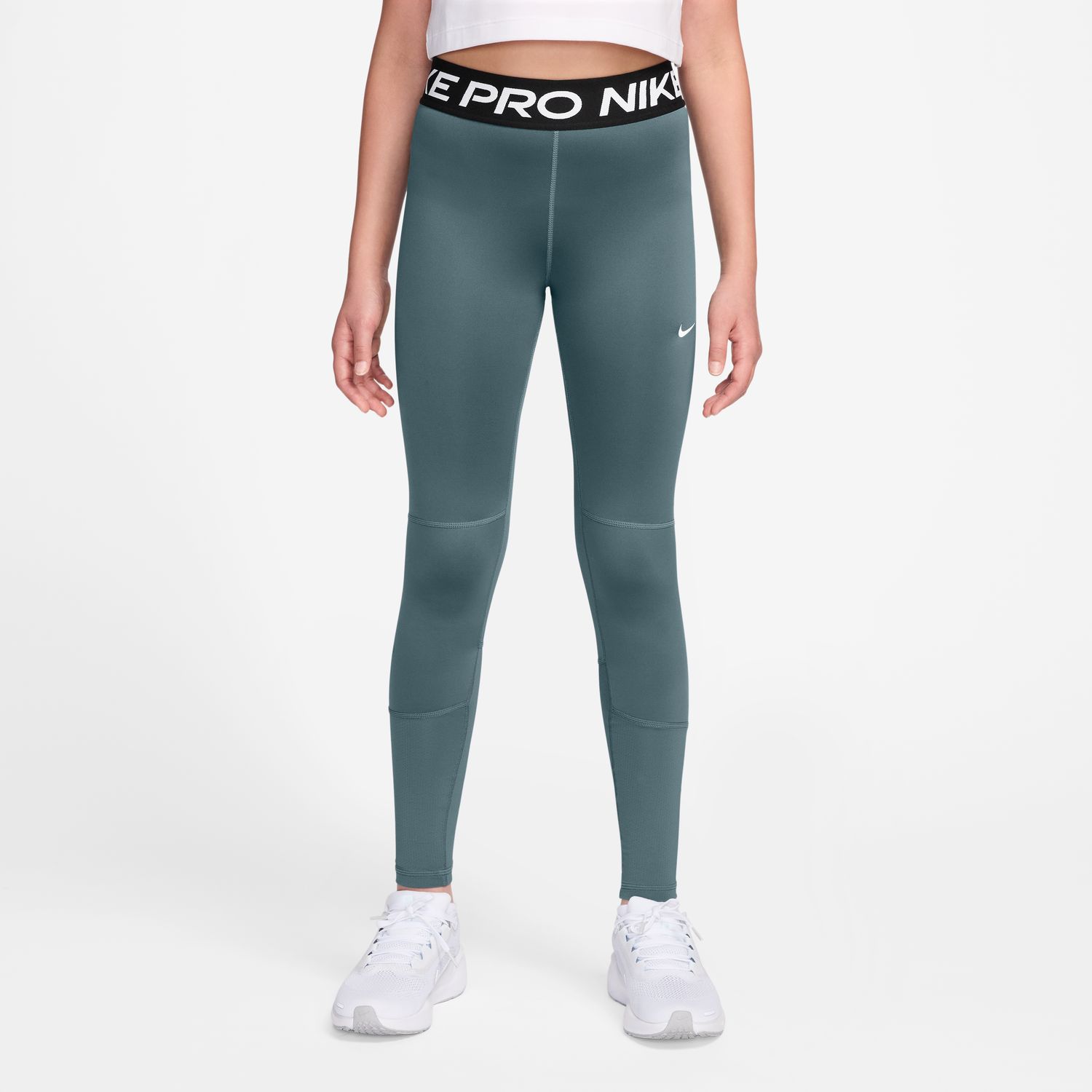 Leggings de Menina Pro Dri-FIT Verde-1