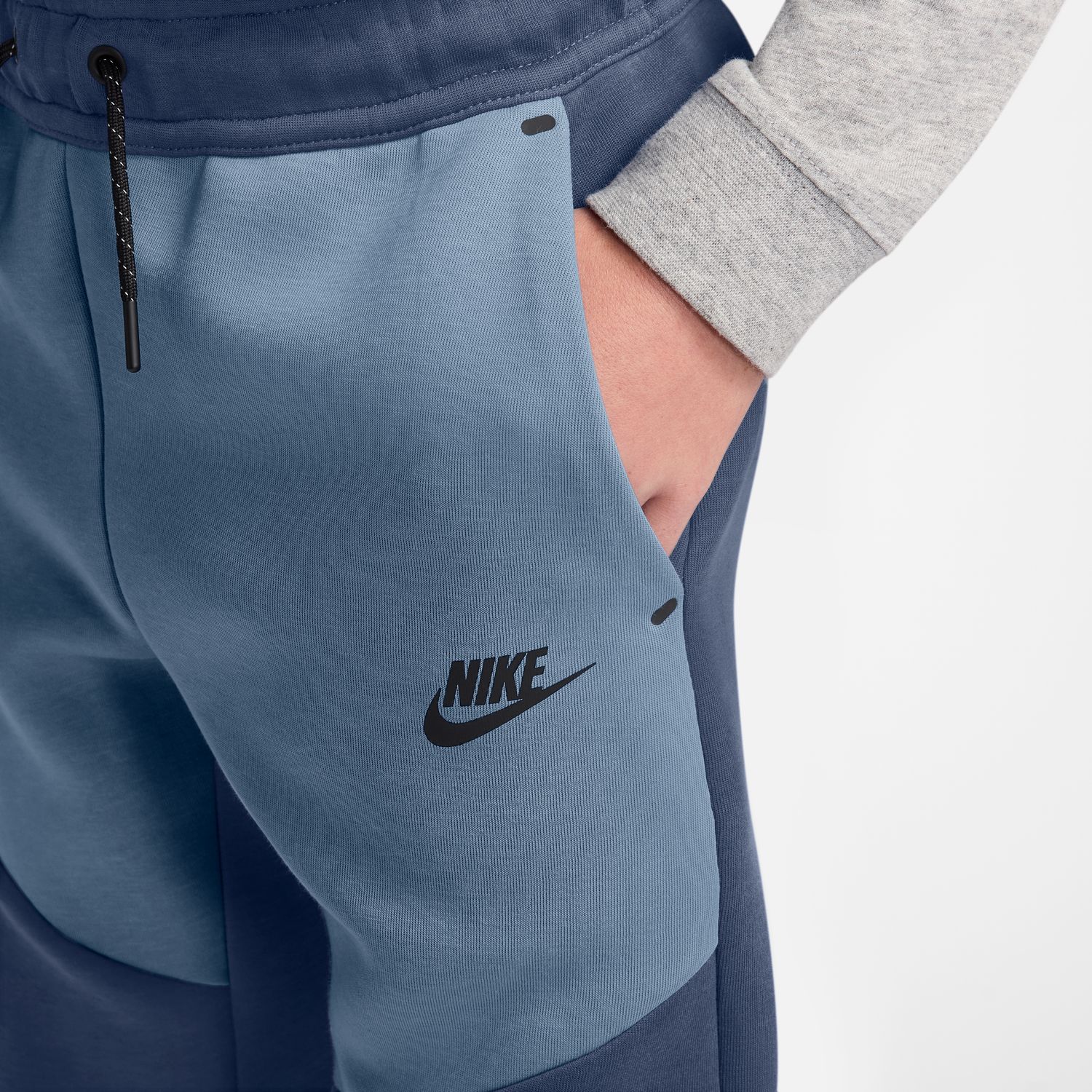 Calças de menino Sportswear Tech Fleece Nike Azul-marinho-6