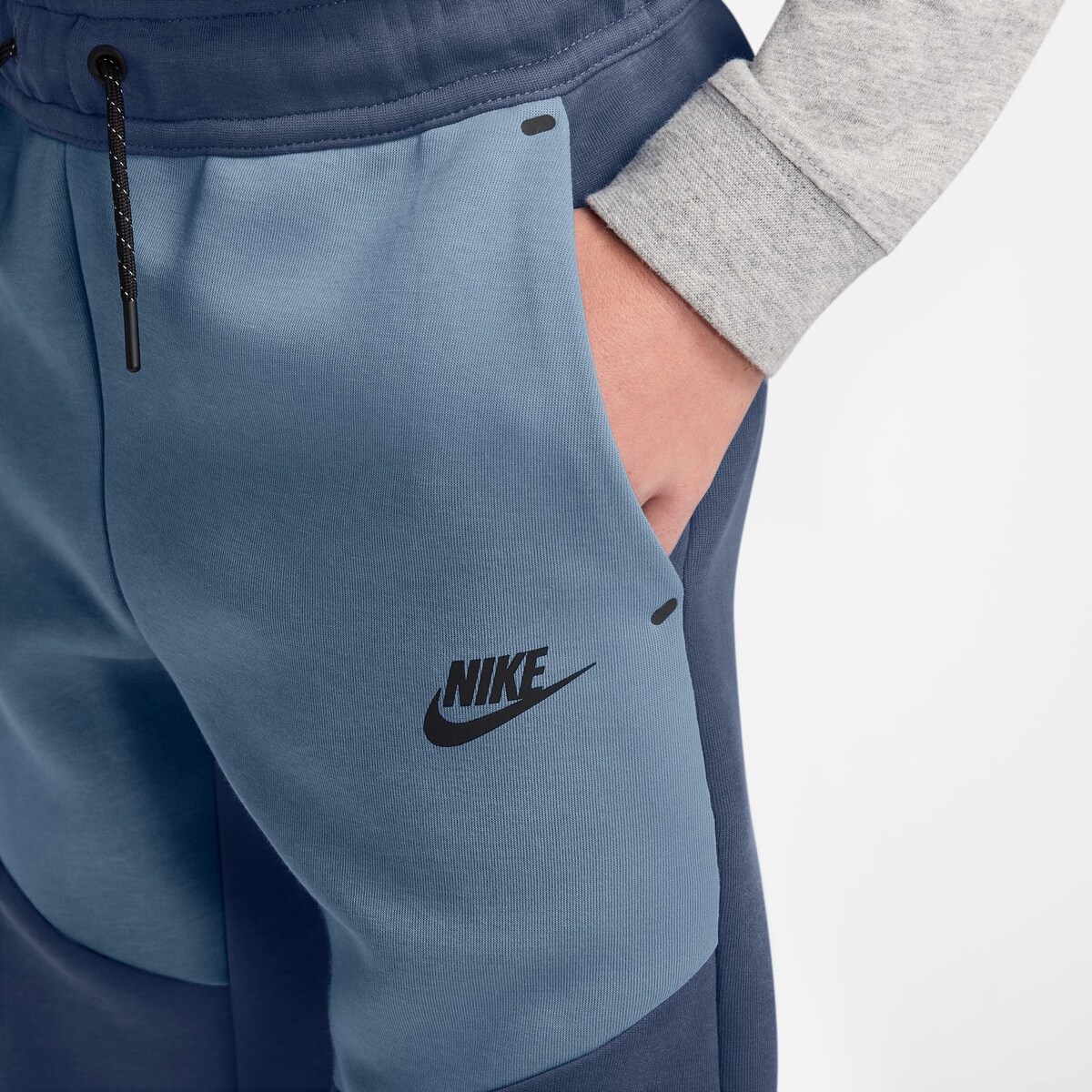 Calças de menino Sportswear Tech Fleece Nike Azul-marinho-6
