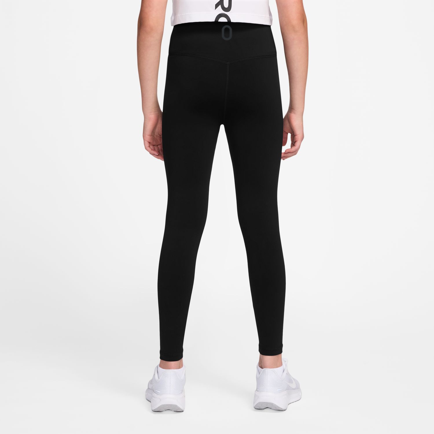 Leggings de Menina G Nk MAVN DF HR Fl Tight Preto-2
