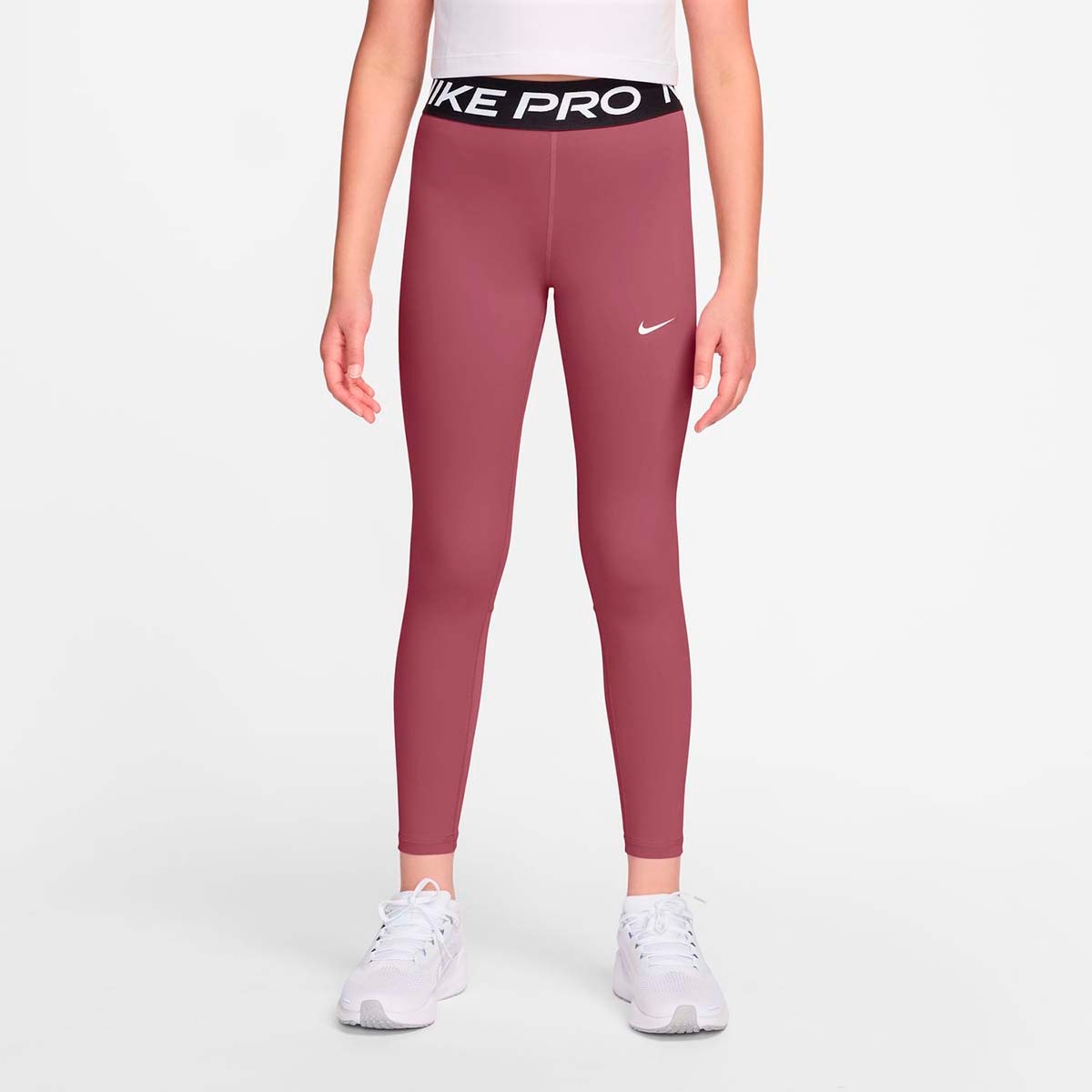 Imagen 0 de Malla larga de niñas G NP DF Tight Op Nike Rojo