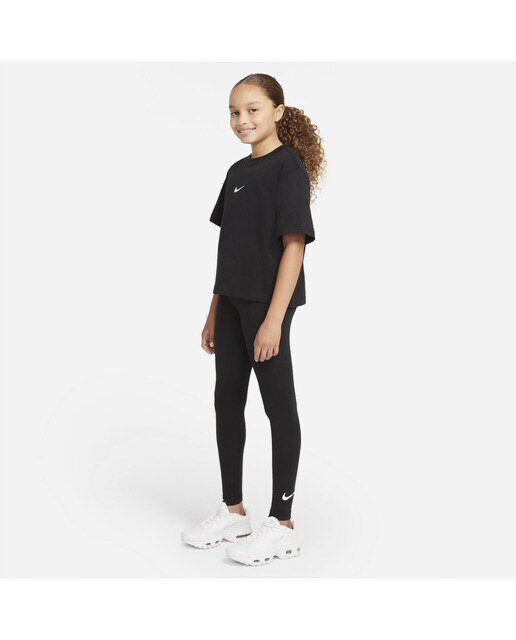 Leggings de menina Sportswear Favorites Preto-4