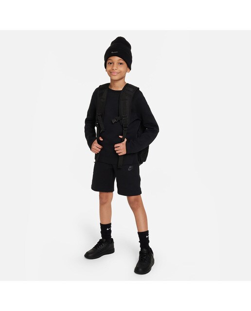 Calções de Criança Sportswear Tech Fleece Preto-6
