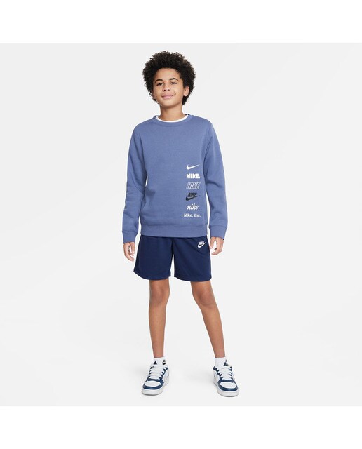 Calções de Criança Sportswear Azul-5