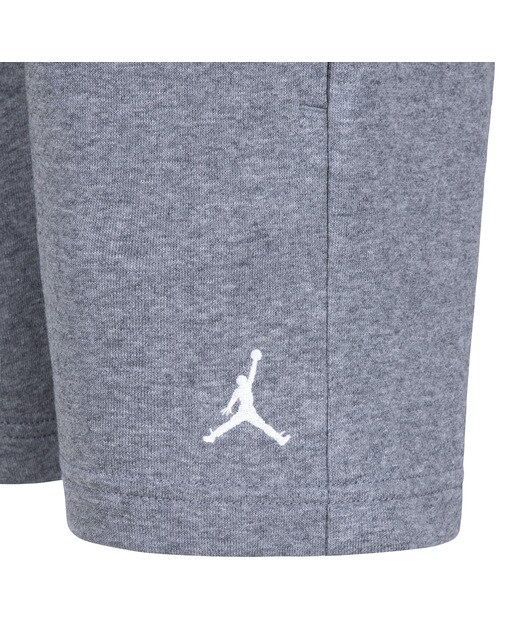 Calções de Criança Jdb Mj Brooklyn Flc Ess Short Cinzento-5