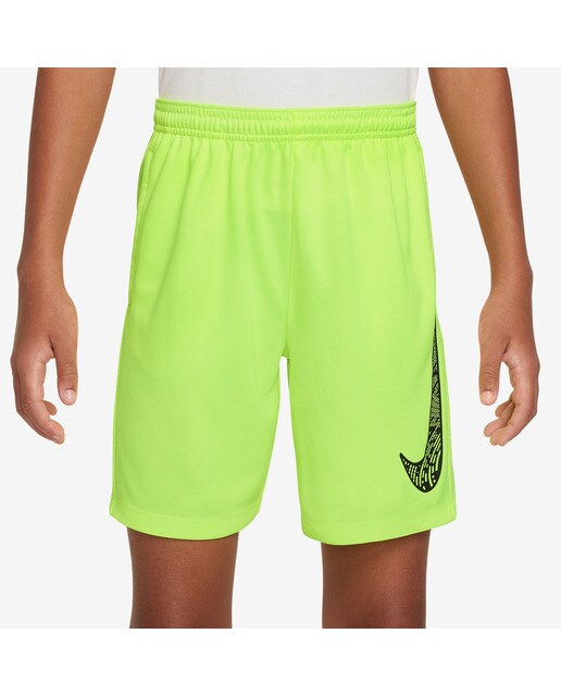 Calções de Criança Dri-FIT Trophy 23 Amarelo-flúor-1