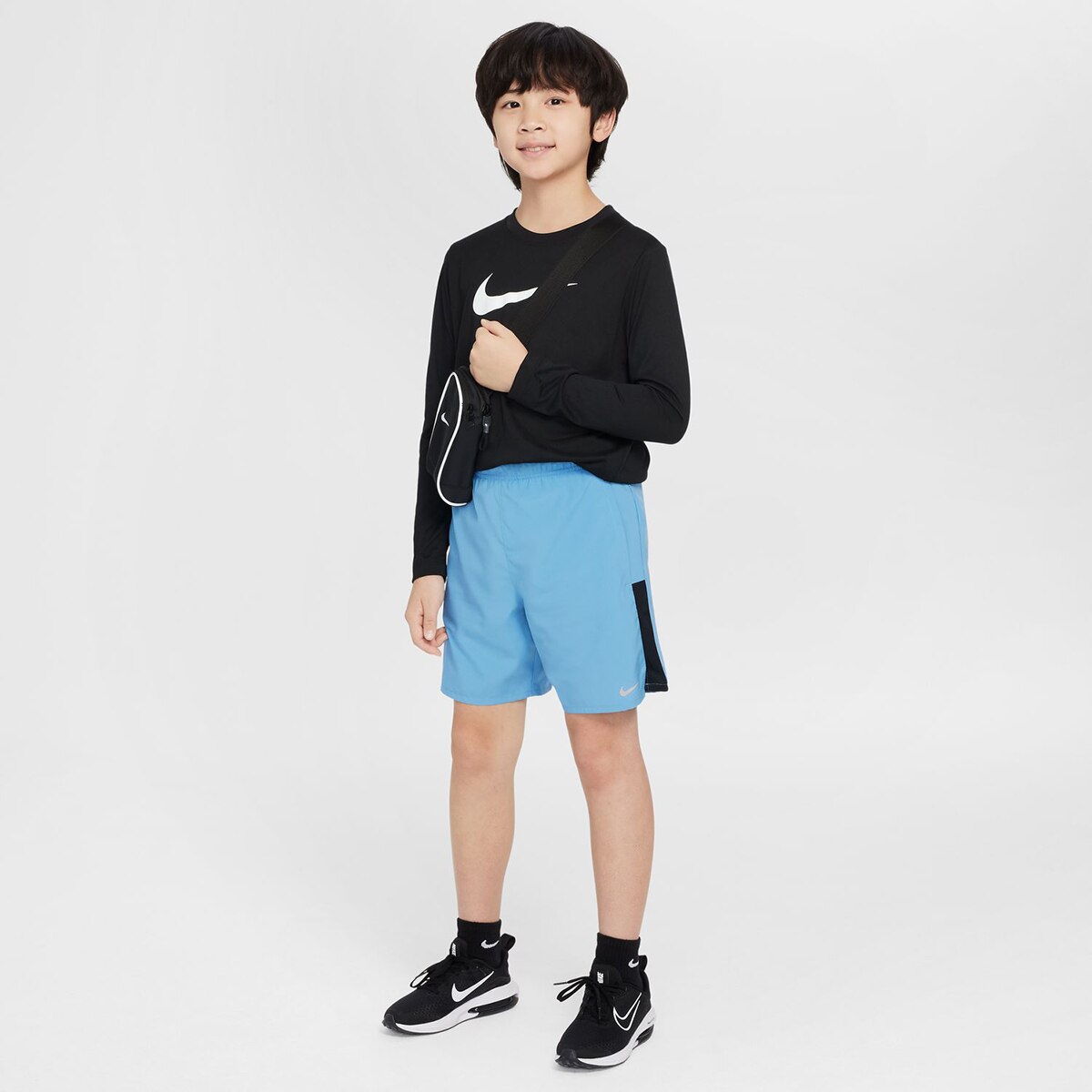Calções de Criança Dri-FIT Challenger Azul-7