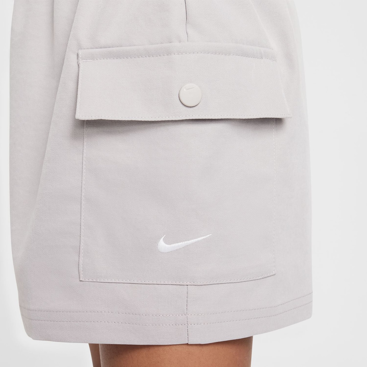 Calções de Menina Sportswear Cinzento-5
