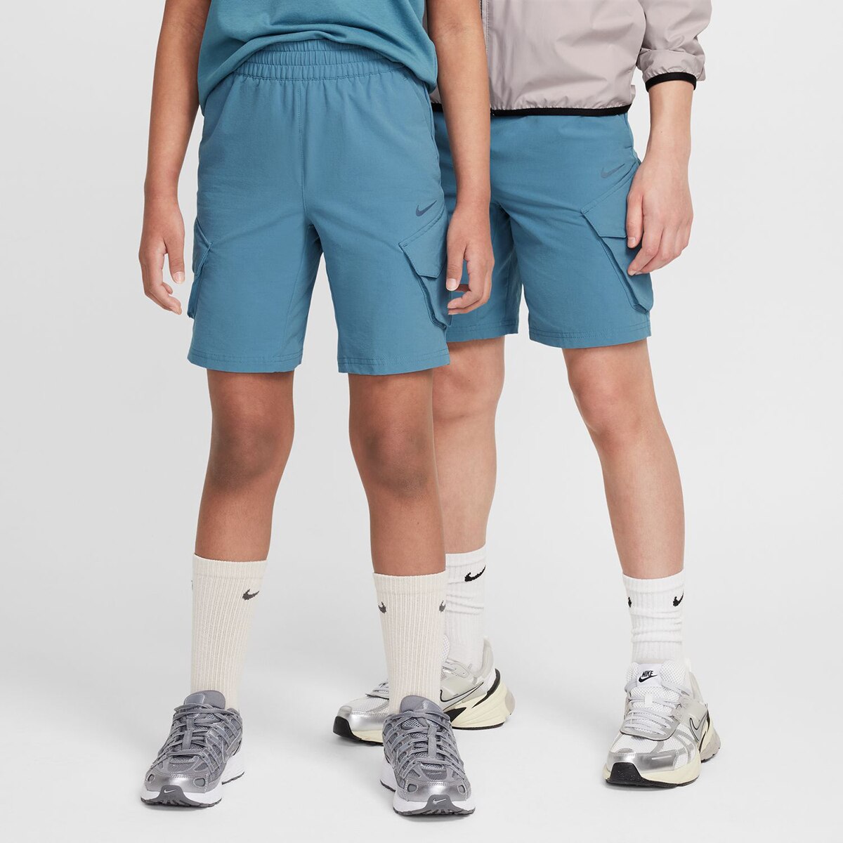 Calções de Criança Sportswear City Utility Azul-1