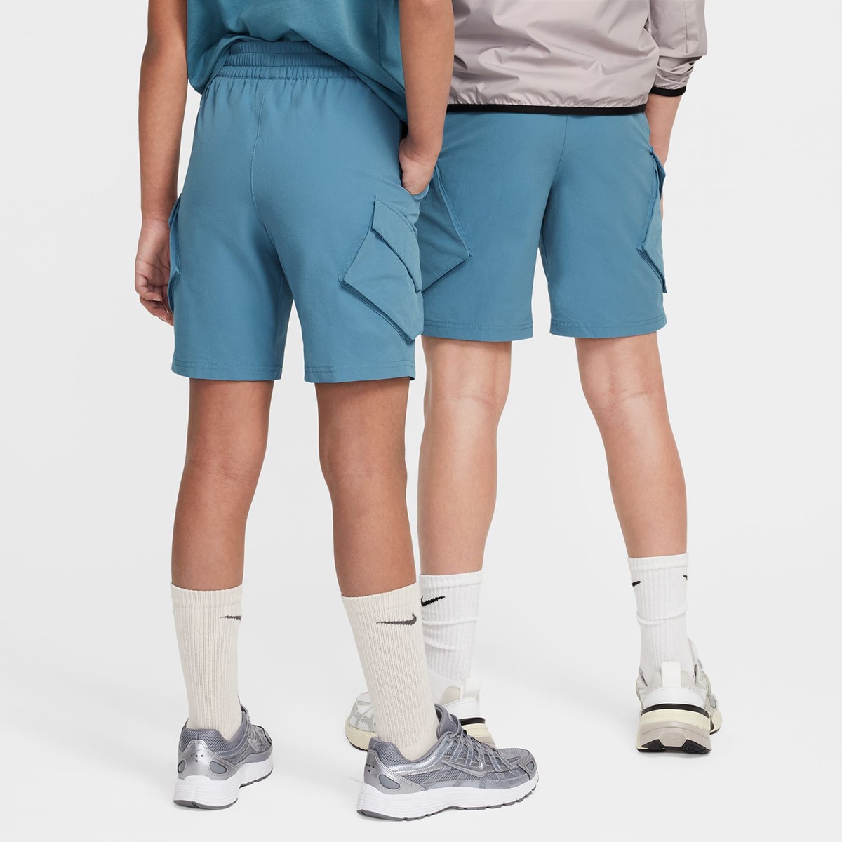 Calções de Criança Sportswear City Utility Azul-2