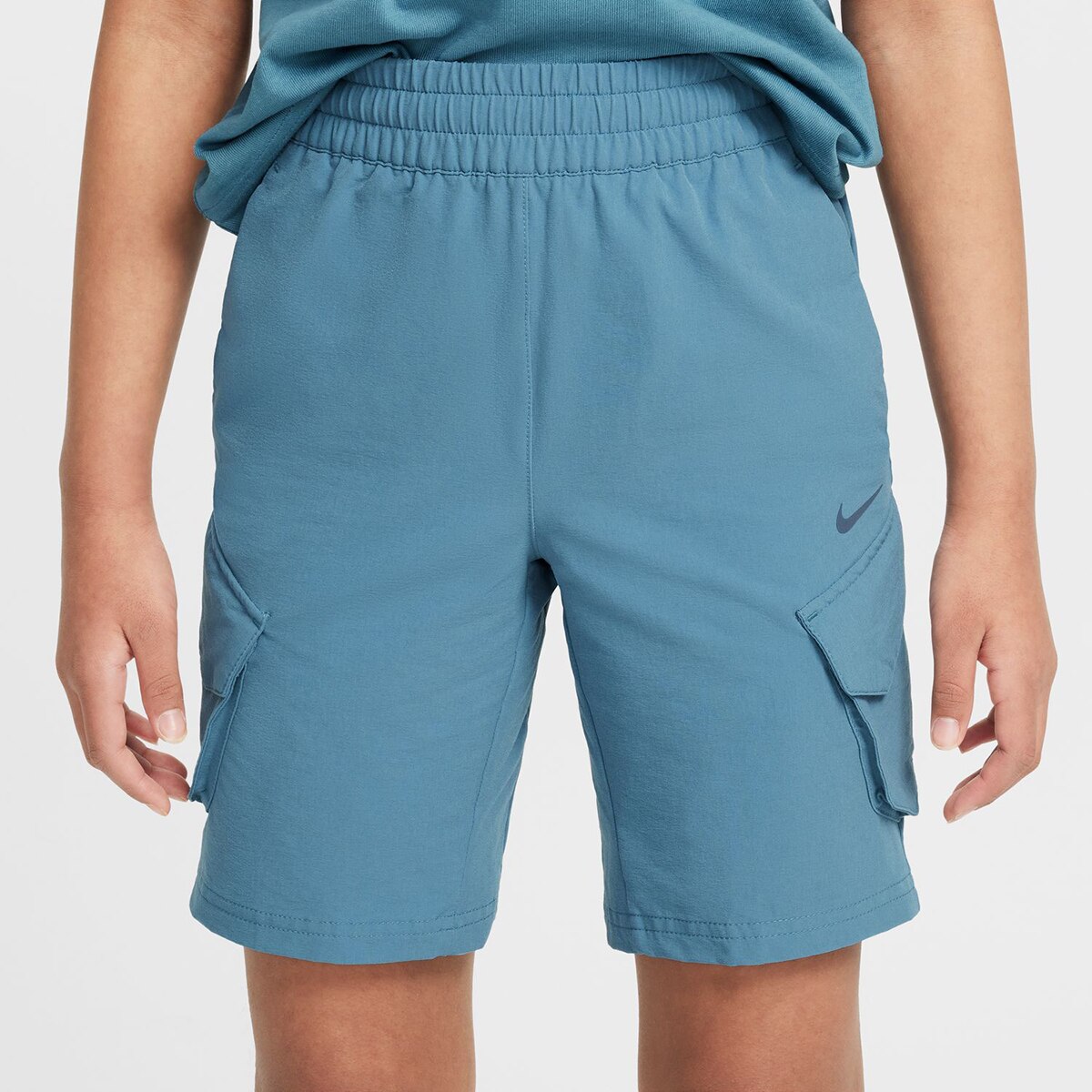 Calções de Criança Sportswear City Utility Azul-7