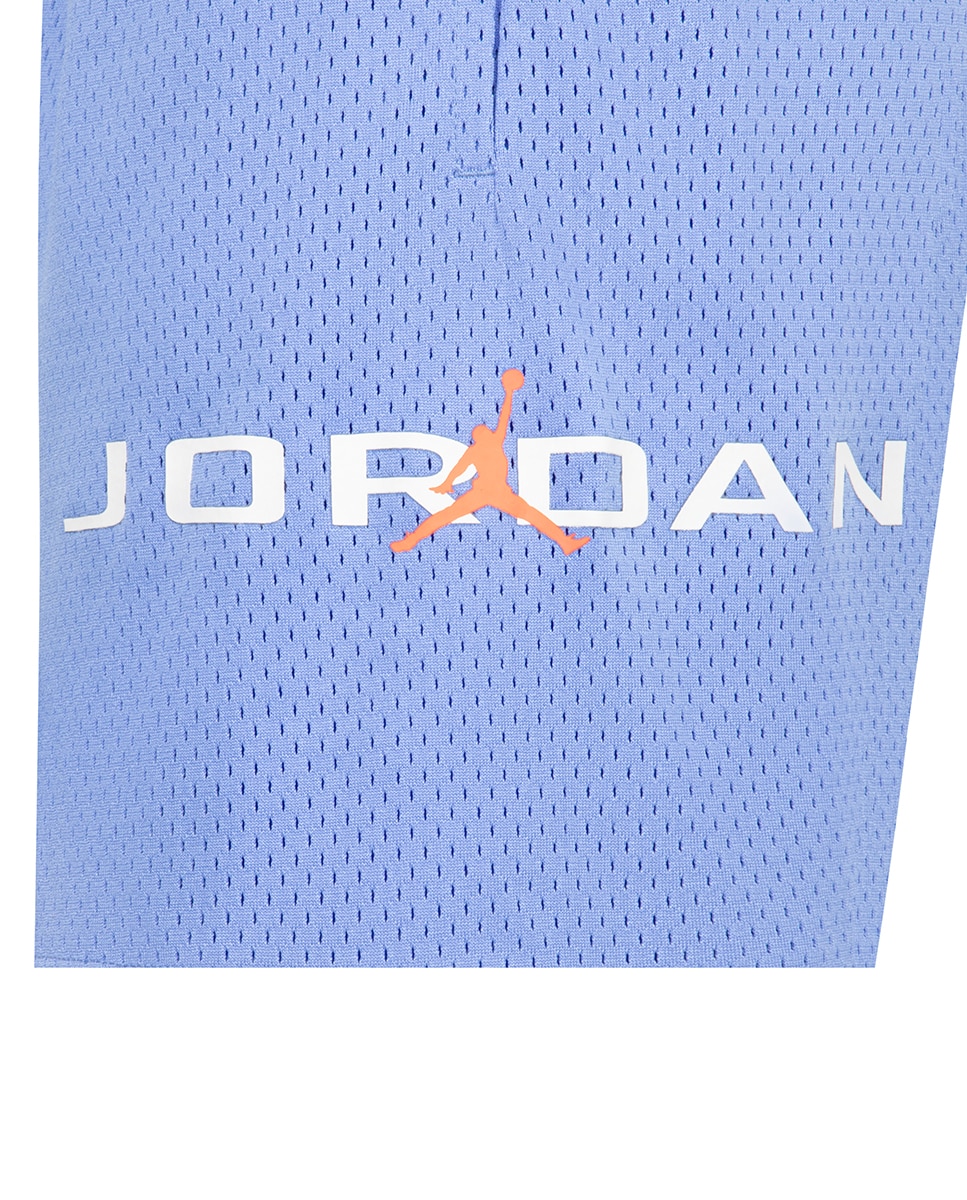 Calções de Criança JDB MJ Baseline Mesh Azul-8