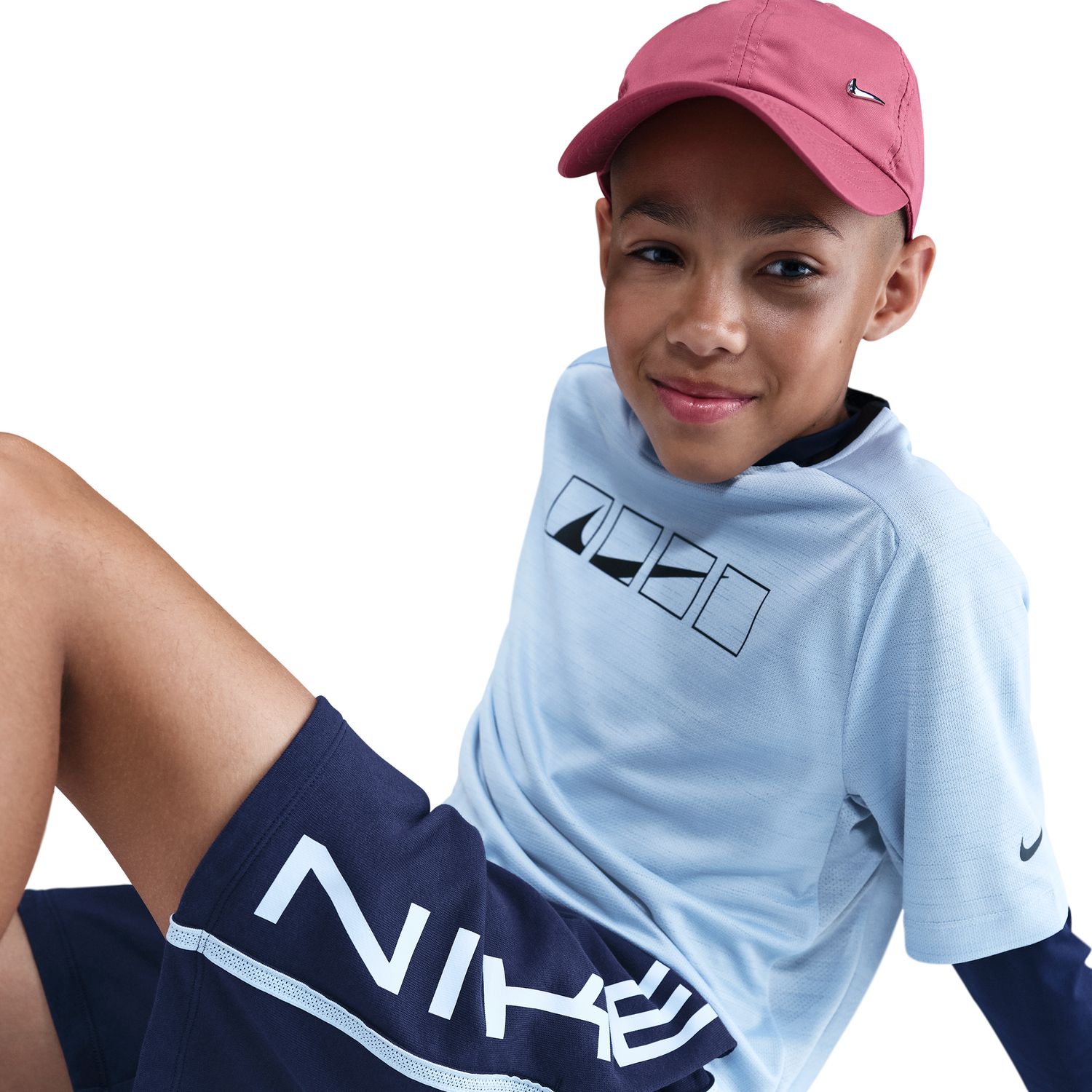 Calções de Criança Multi Azul-marinho-4