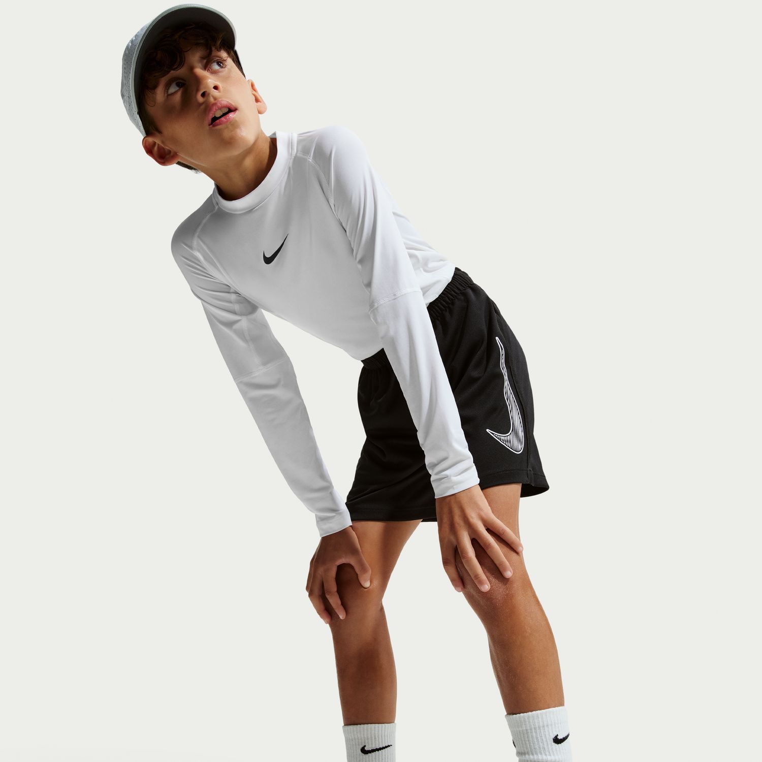 Calções de Criança DF Multi Short Preto-5