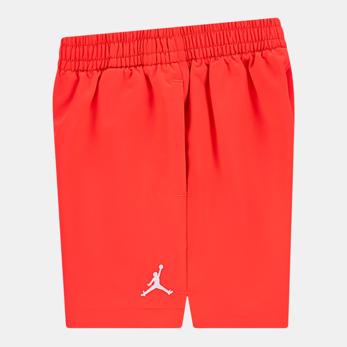 Calções de Menino Jdb Mj Jumpman Woven Play Shor Jordan Vermelho-3