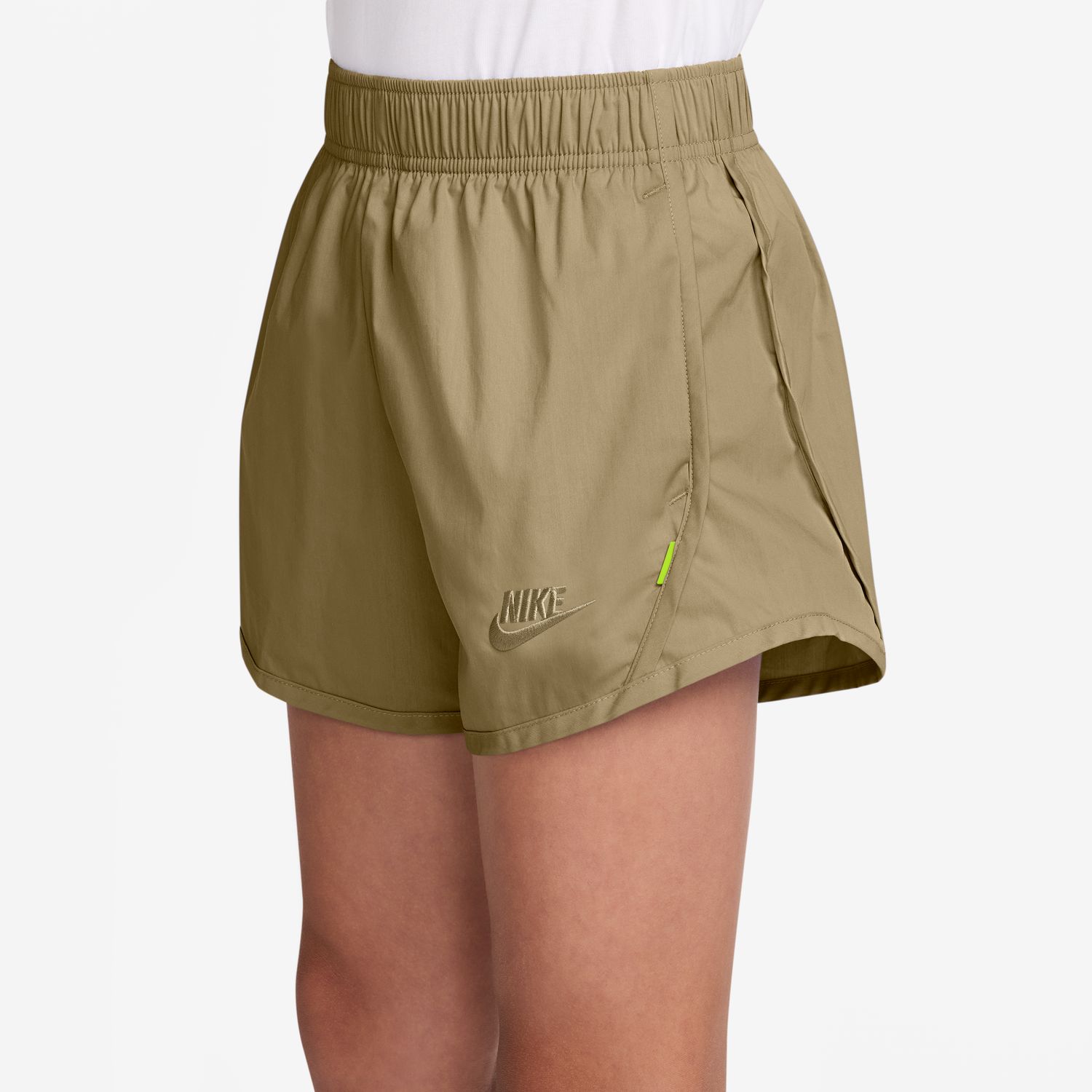 Calções de Menina Sportswear Woven Short Bege-3