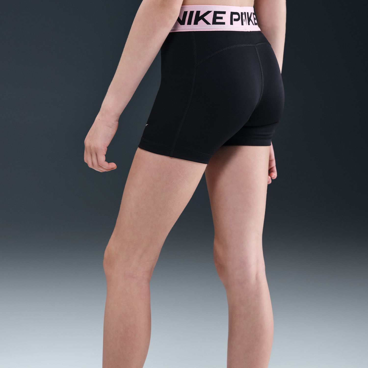 Leggings Tipo Calções de Menina Pro 3'' Preto-2
