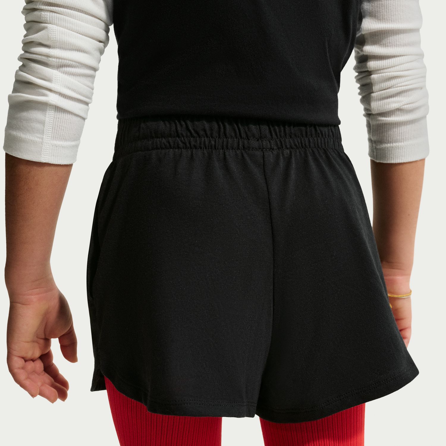 Calções de Menina Sportswear Short Preto-2