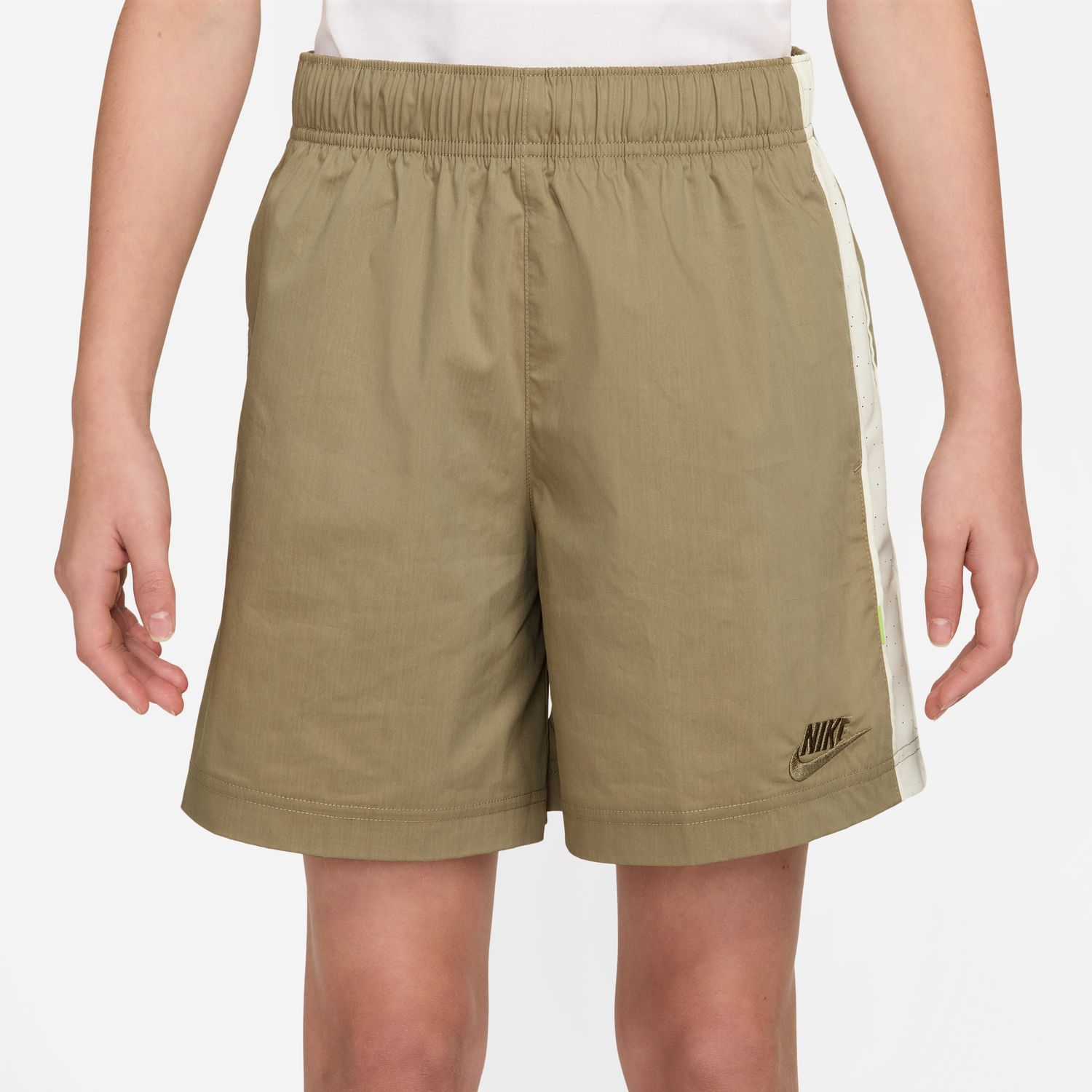 Calções de Criança Sportswear Woven Bege-1