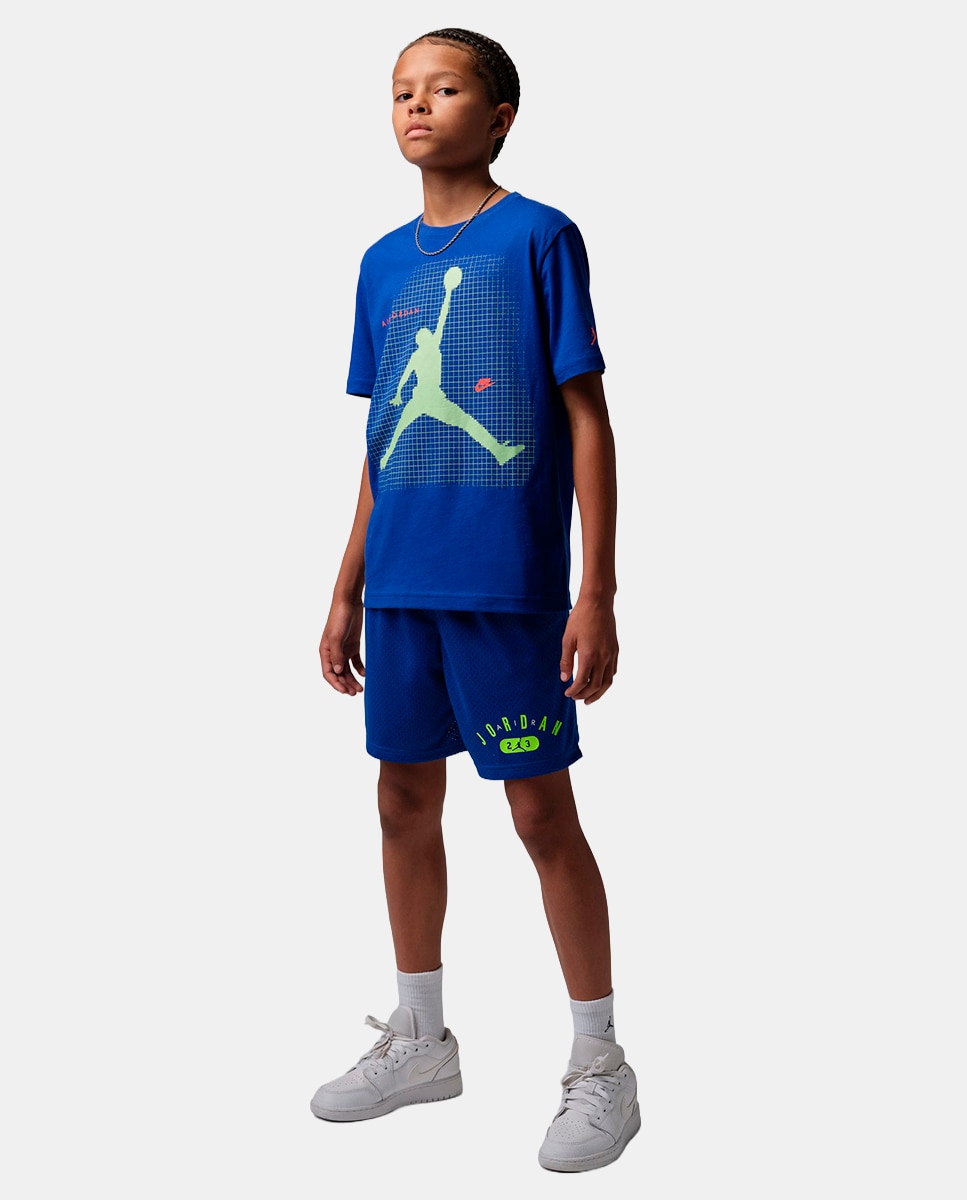 Calções de Menino Jdb Mj 23 Sport Short Azul-5