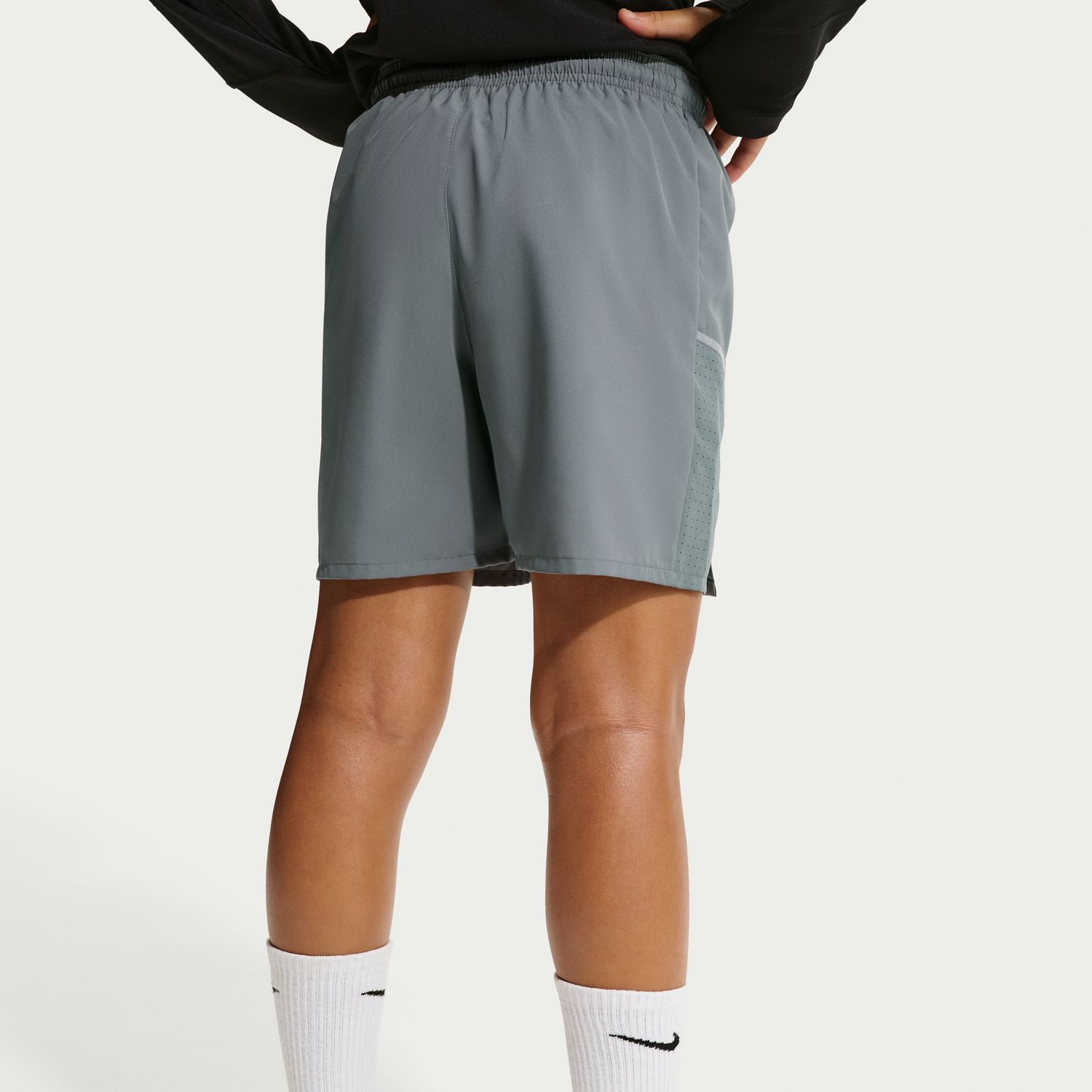 Calções de Criança K Nk DF Miler Short Cinzento-4