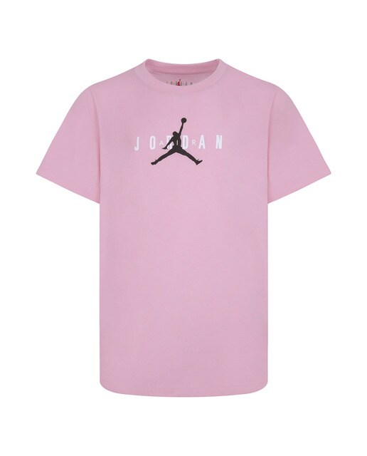 T-shirt de Criança Jumpman Sustainable Graphic Rosa-1