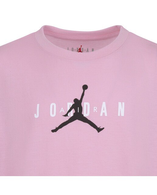 T-shirt de Criança Jumpman Sustainable Graphic Rosa-3