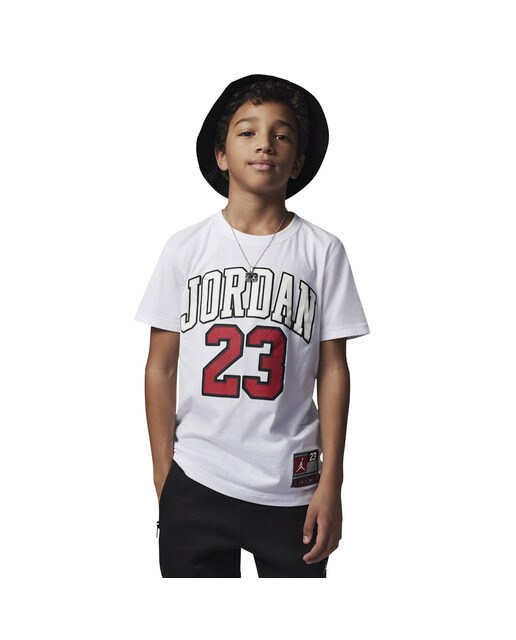 T-shirt de criança Practice Flight Jordan Branco-1