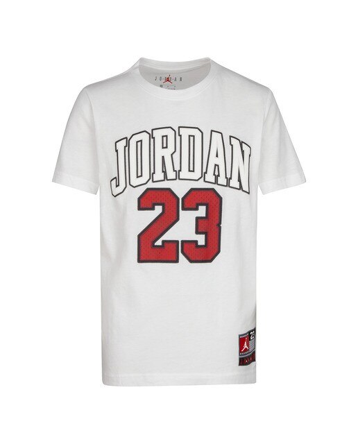 T-shirt de criança Practice Flight Jordan Branco-6