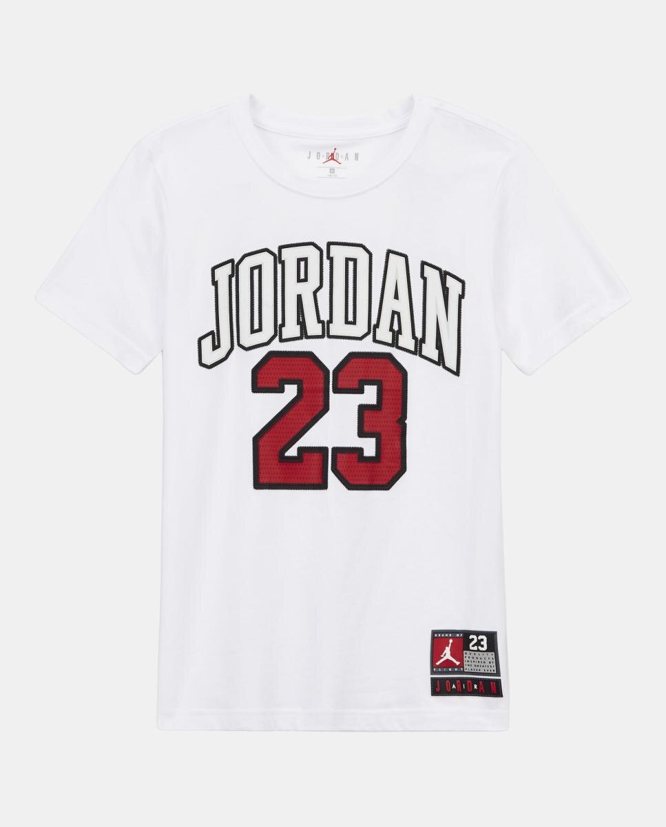 T-shirt de criança Practice Flight Jordan Branco-8