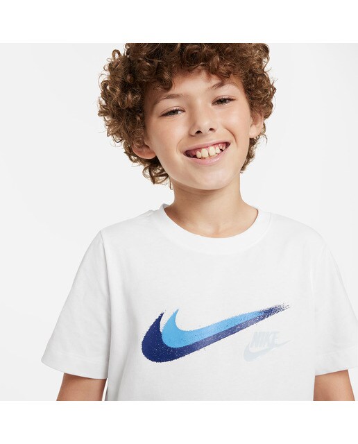 T-shirt de Criança Sportwear Branco-3