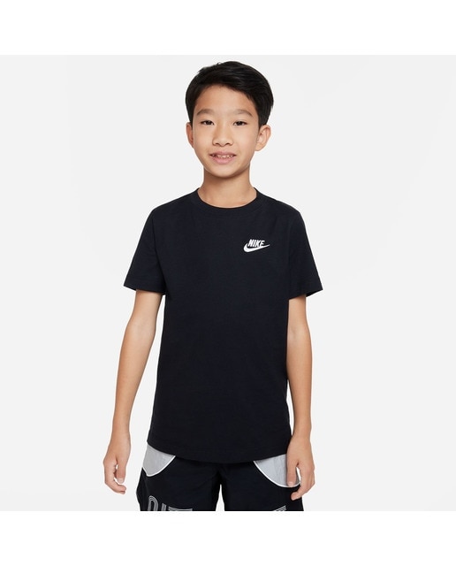 T-shirt de menino Sportswear Nike Preto-1