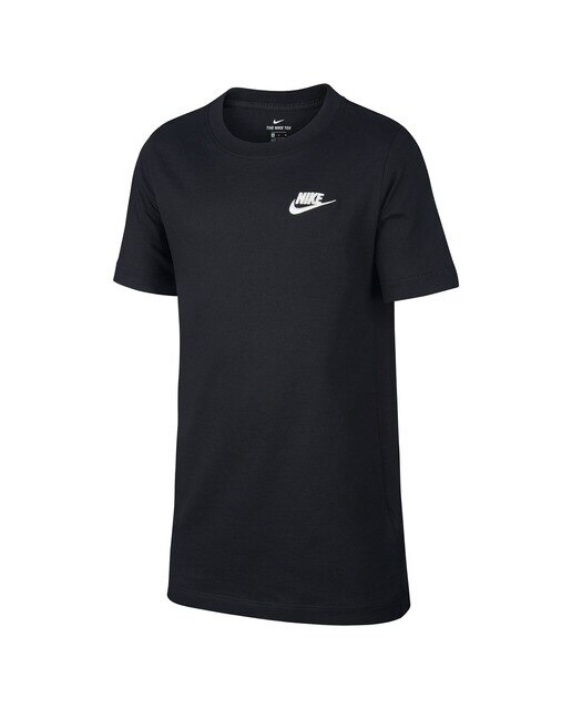T-shirt de menino Sportswear Nike Preto-7