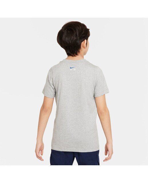 T-shirt de menino Air Nike Cinzento-2