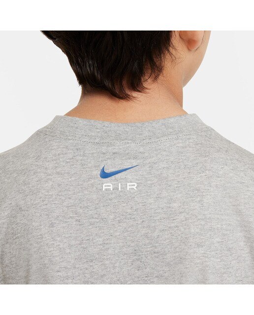 T-shirt de menino Air Nike Cinzento-3