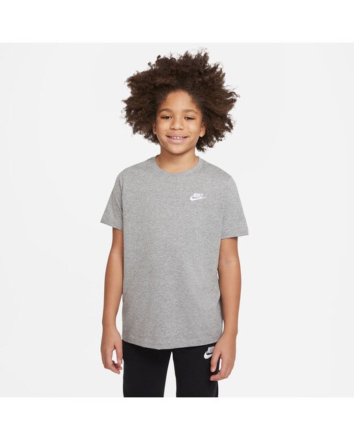 T-shirt de Criança Sportswear Futura Cinzento-1