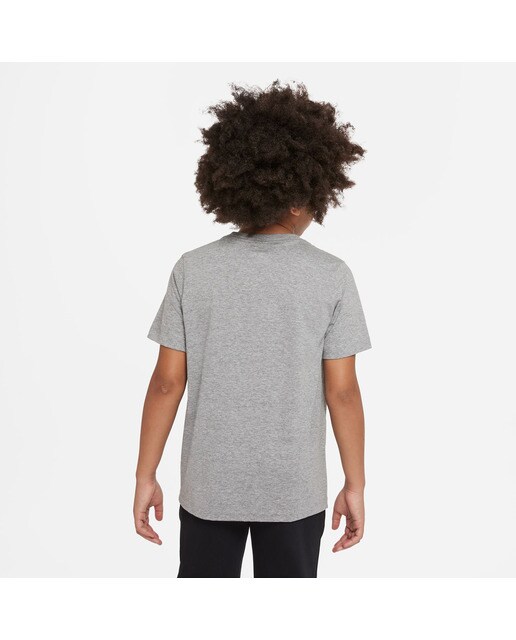 T-shirt de Criança Sportswear Futura Cinzento-2