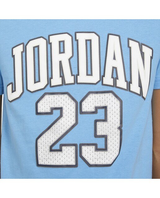 T-shirt de criança Practice Flight Jordan Azul-4
