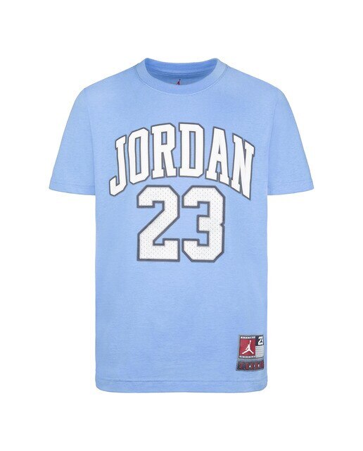 T-shirt de criança Practice Flight Jordan Azul-6
