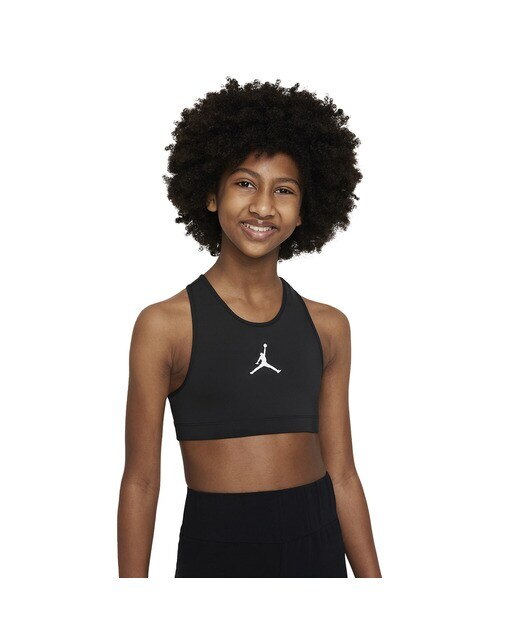 Top de Menina Solid Jumpman Preto-1