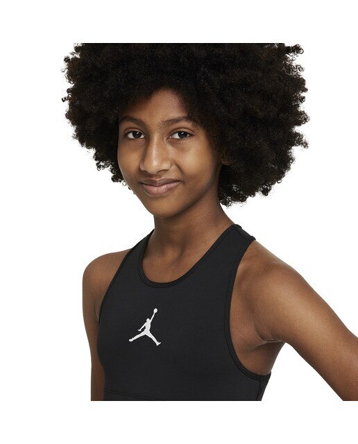 Top de Menina Solid Jumpman Preto-3