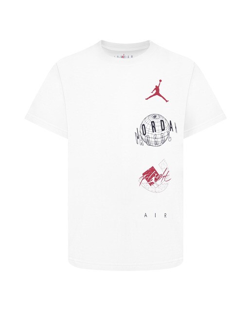 T-shirt de Criança Air Globe Branco-1