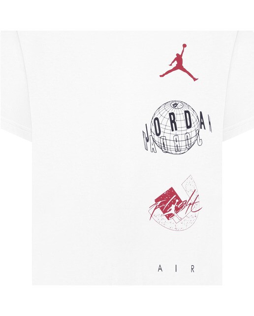 T-shirt de Criança Air Globe Branco-3