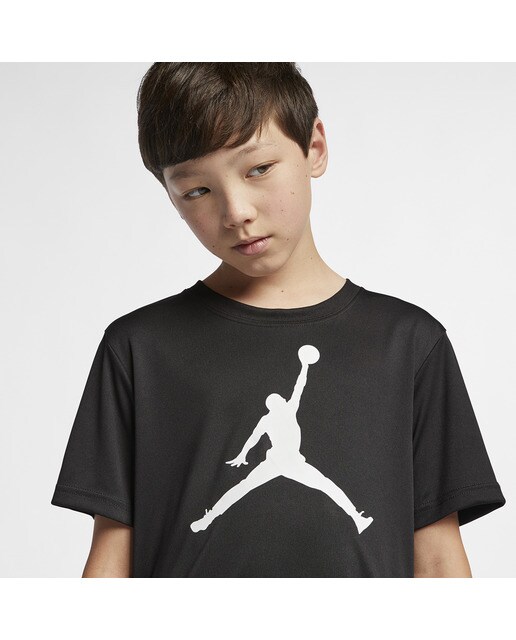 T-shirt de Criança Jumpman Dri-FIT Preto-3