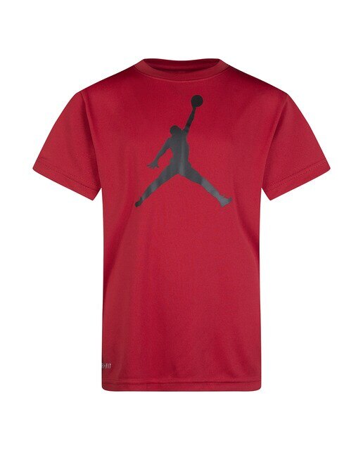 T-shirt de Criança Jdb Jumpman Logo Df Vermelho-6