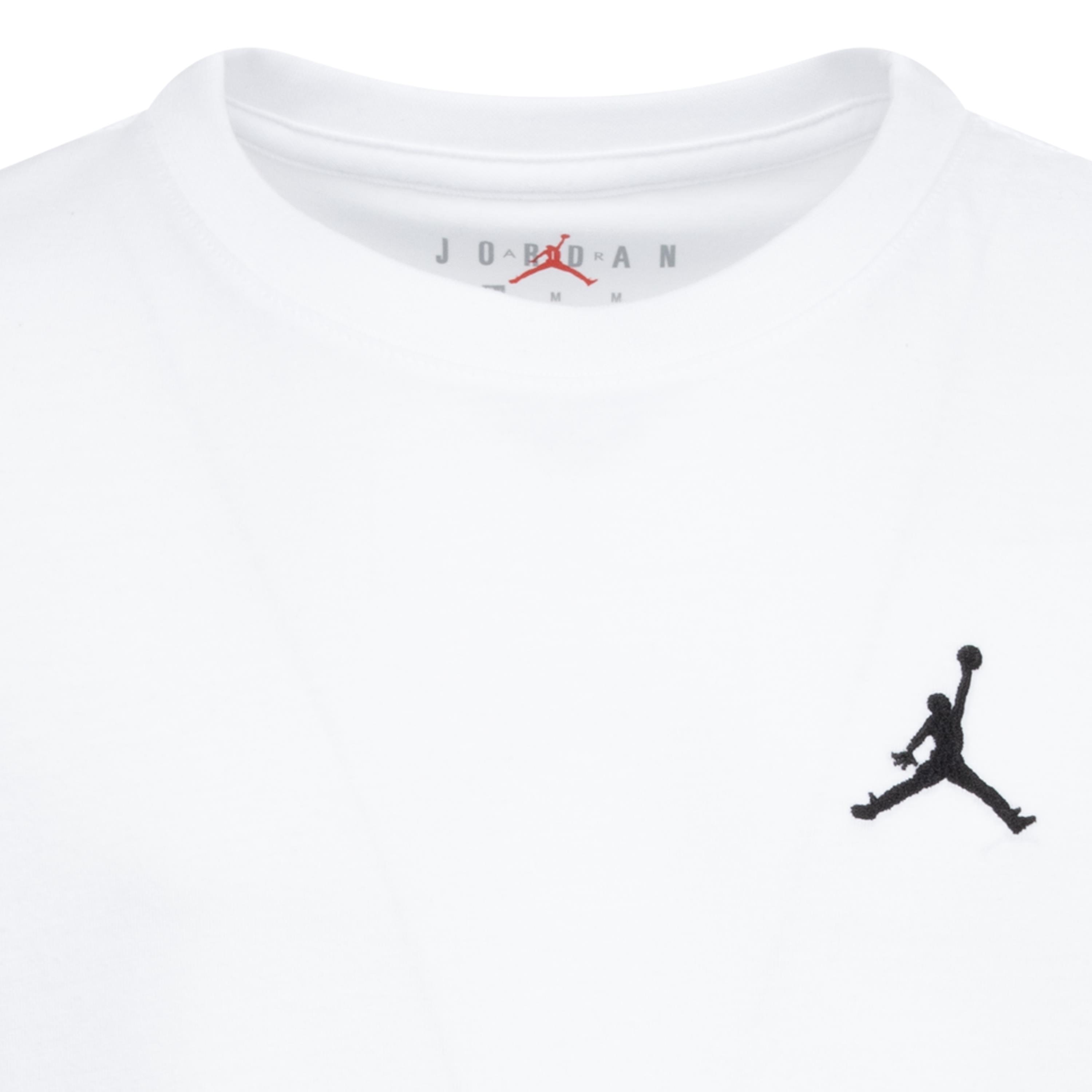 T-shirt de Menino Jumpman Air Emb Branco-3